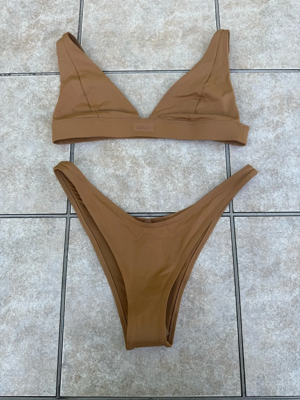 Skims almond bikini set